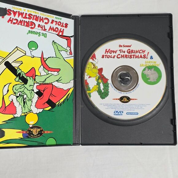 Dr Seuss How The Grinch Stole Christmas DVD Animated - Picture 3 of 4